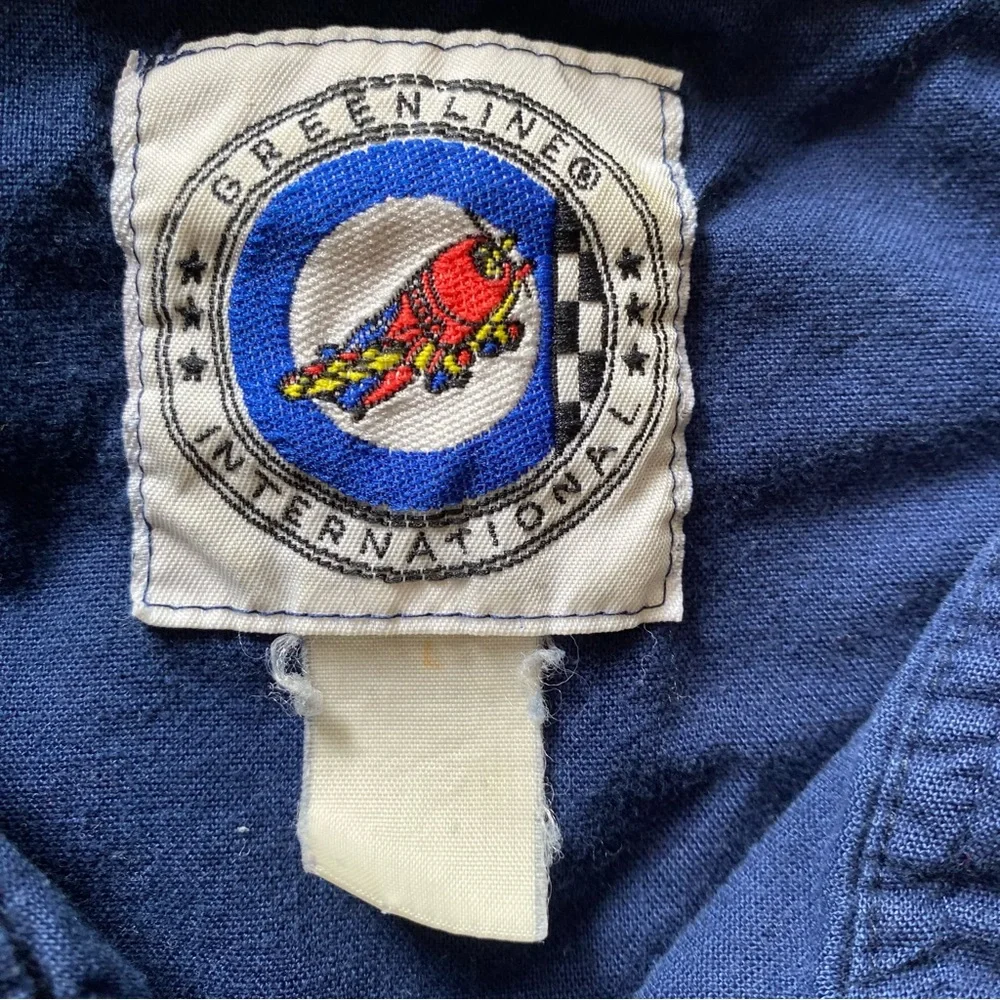 Vintage 80s Greenline International short sleeve polo shirt - Picture 4 of 15